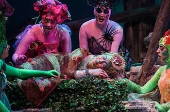 Shakespeare's "A Midsummer's Night Dream" lit up Rhynsburger Theatre